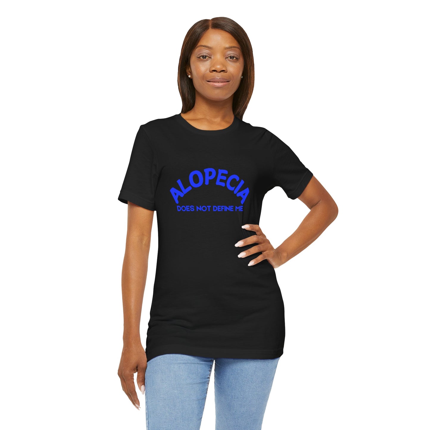 Alopecia Awareness Unisex Jersey Tee - Empowering Statement Shirt