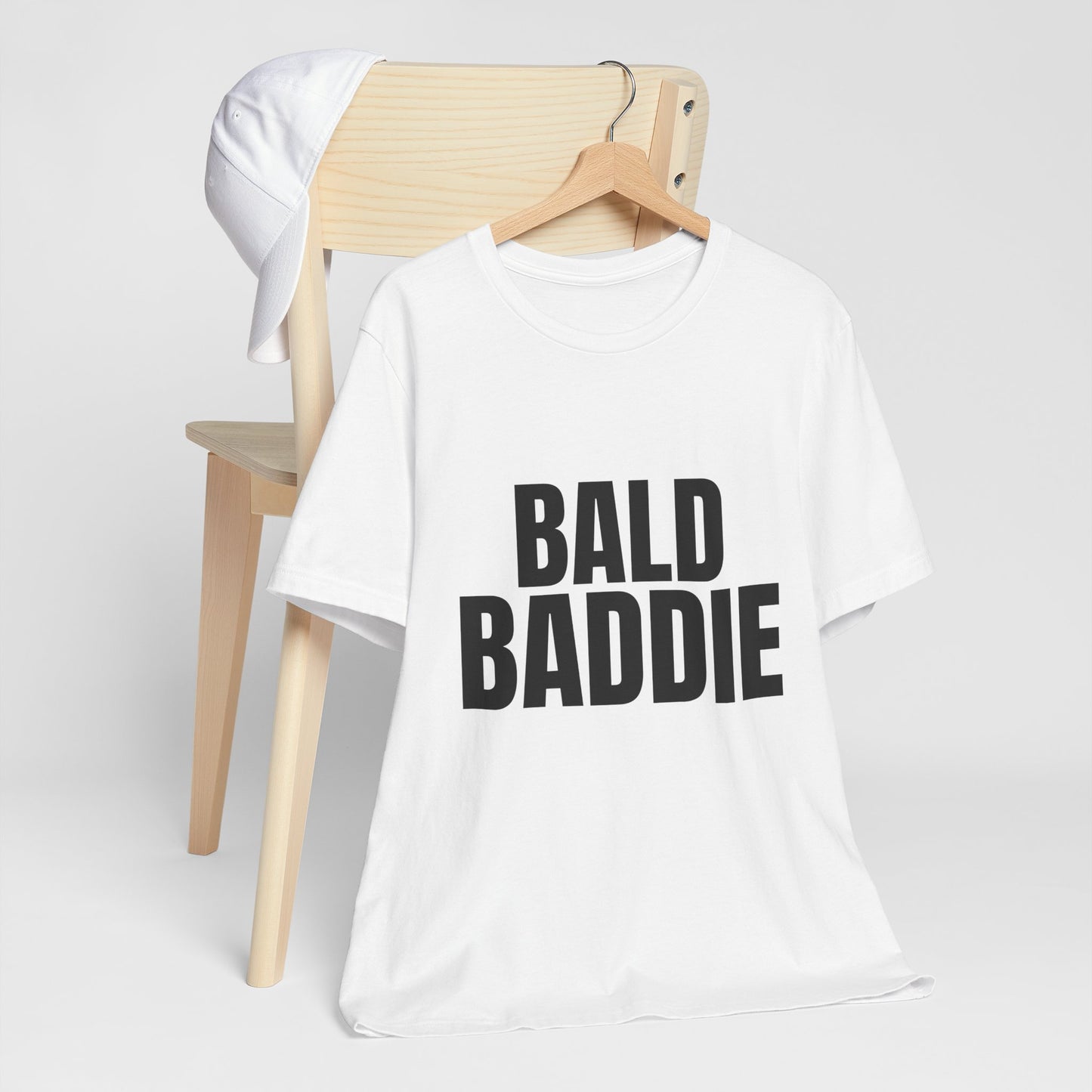BALD BADDIE TEE—Empowerment Shirt for Bold Fearless Style