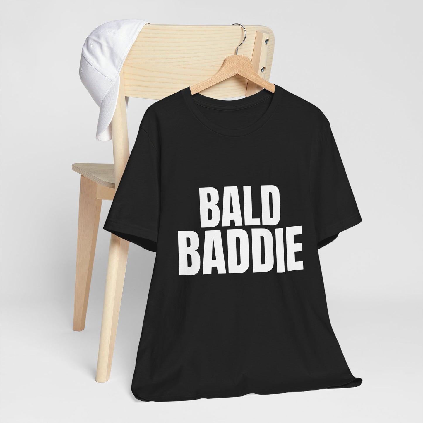BALD BADDIE TEE—Empowerment Shirt for Bold Fearless Style