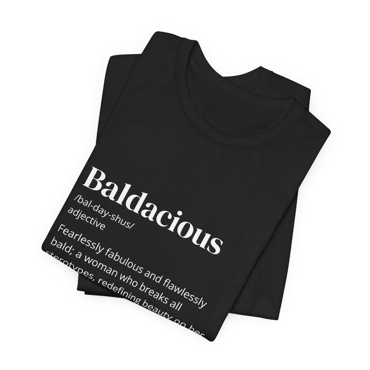 Baldacious: Because being bold is just the beginning.