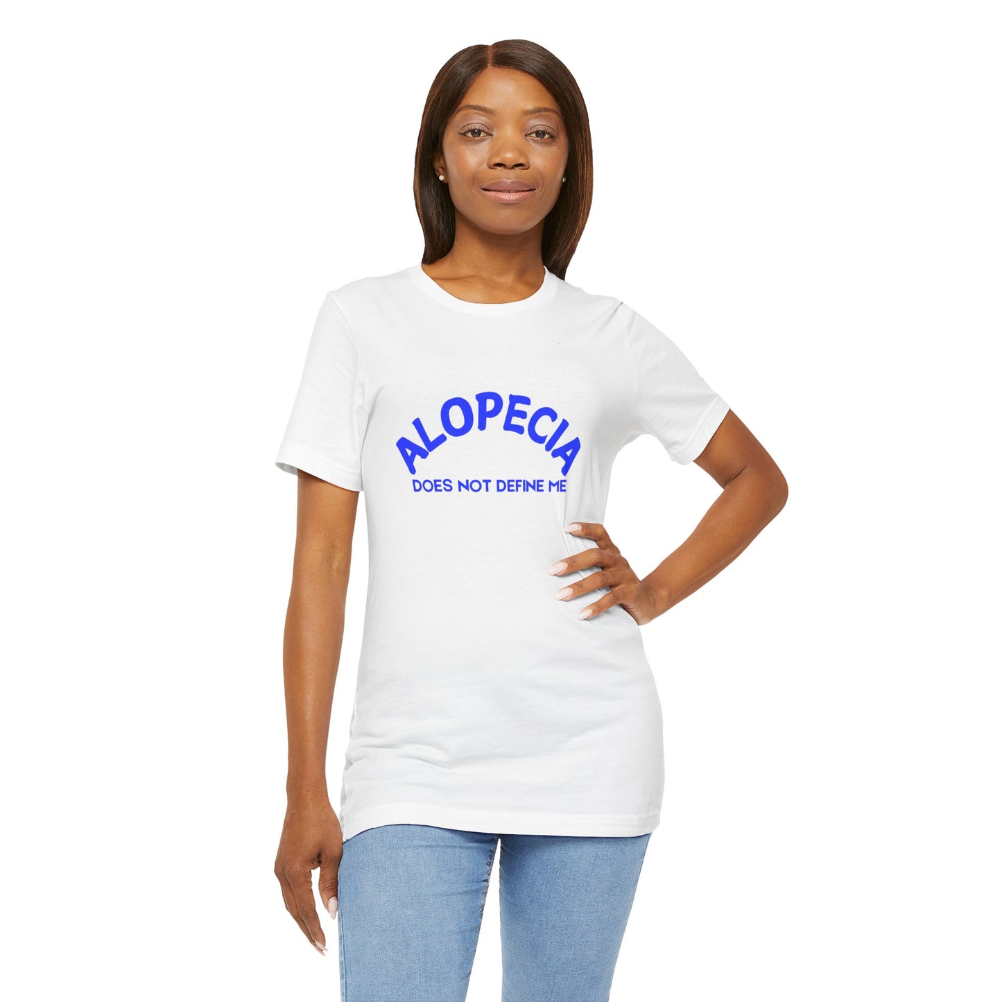 Alopecia Awareness Unisex Jersey Tee - Empowering Statement Shirt
